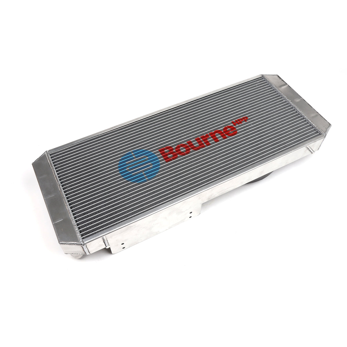 Bourne HPP Universal Aluminum Radiator with Oil Cooler Mount