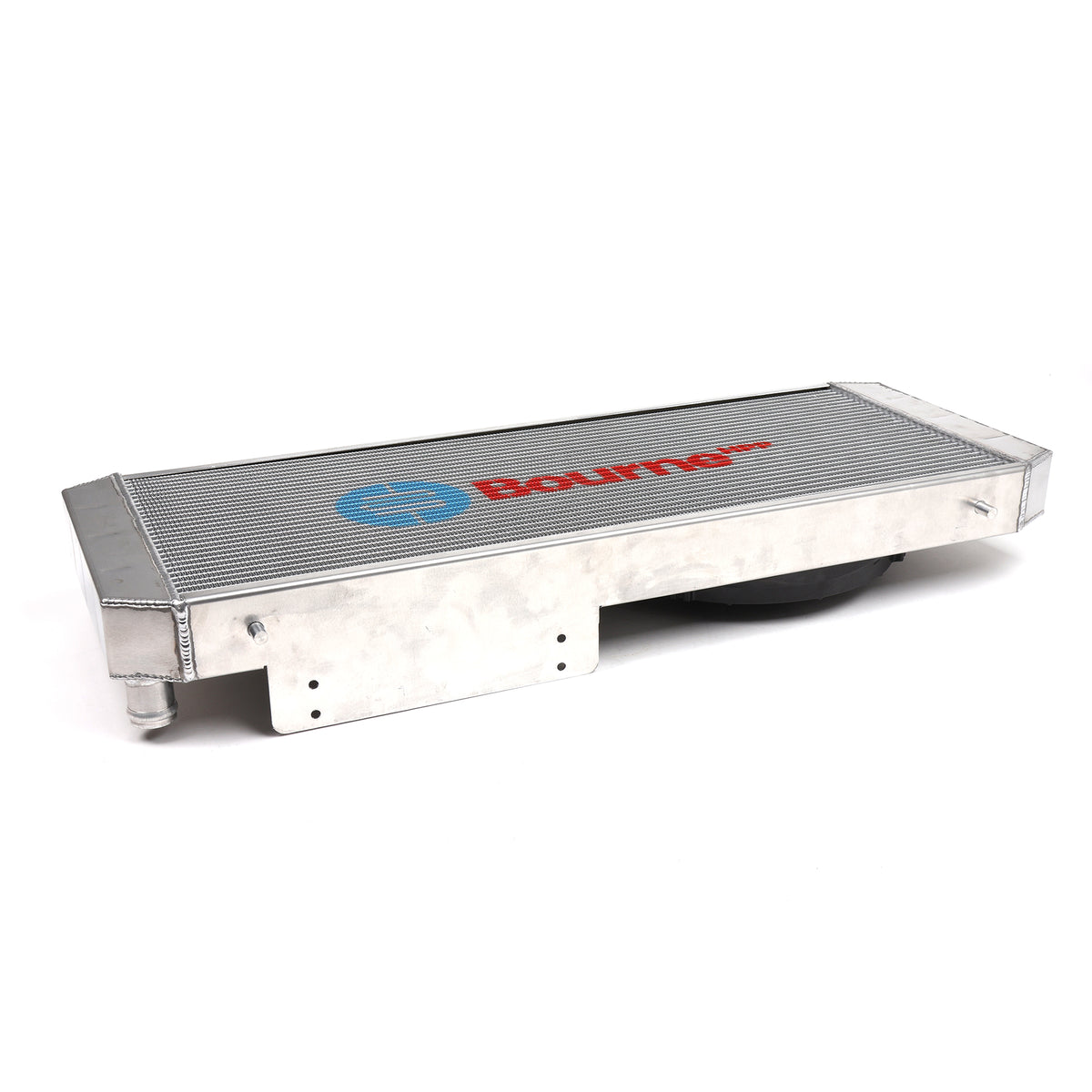 Bourne HPP Universal Aluminum Radiator with Oil Cooler Mount