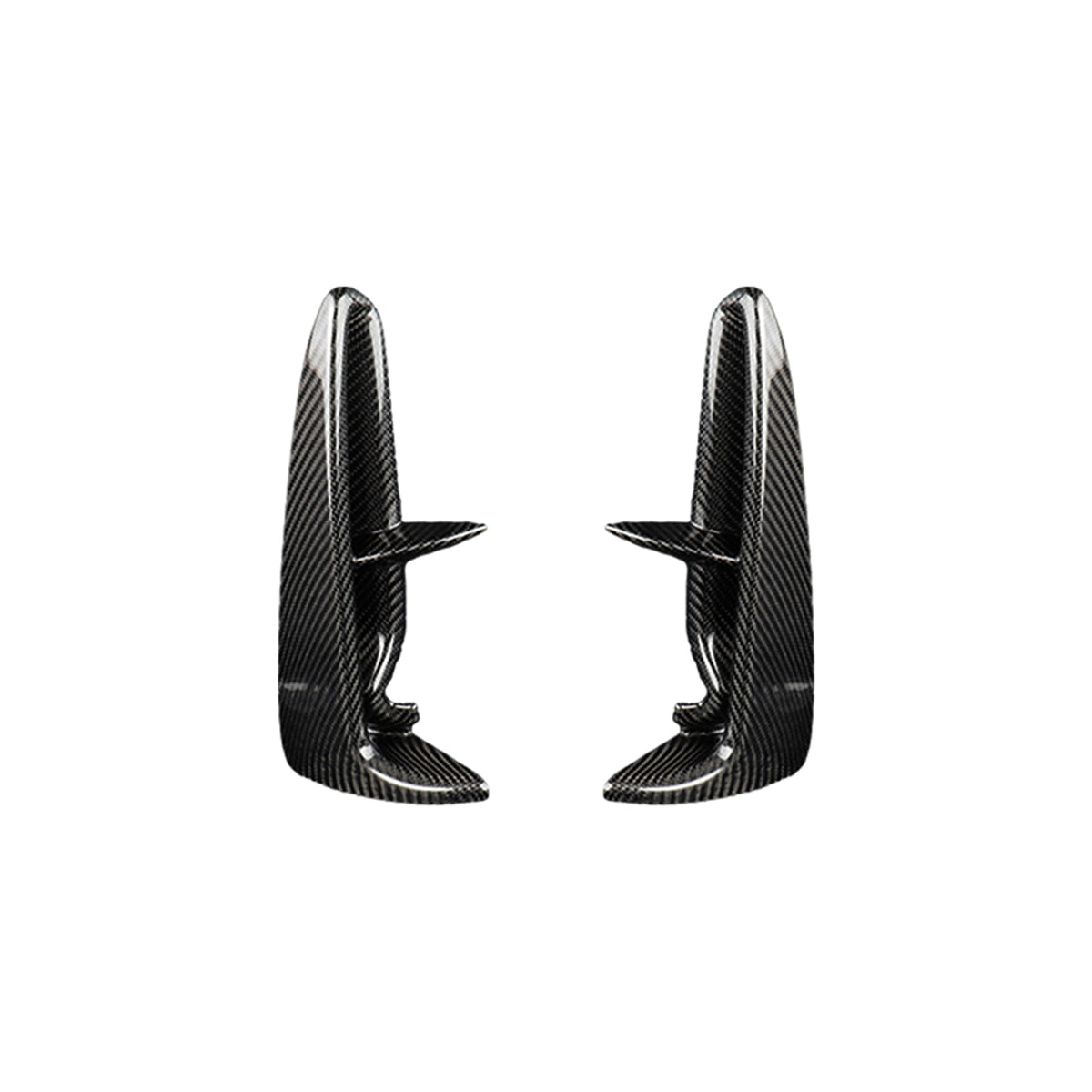 Reflecto Cvr Create Carbon Dry Carbon FL5 Type R Front Reflector Cover · Hybrid Racing