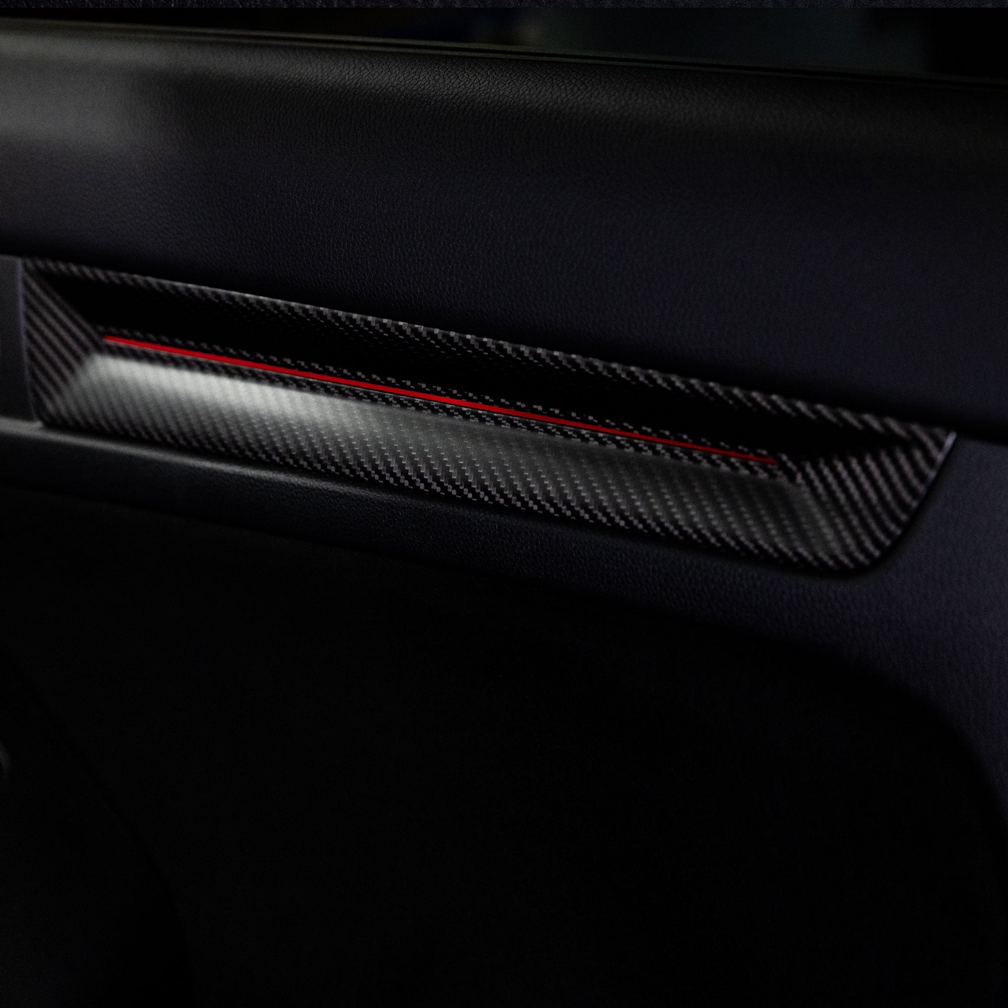 Create Carbon Dry Carbon FL5 Type R Door Panel Trim · Hybrid Racing