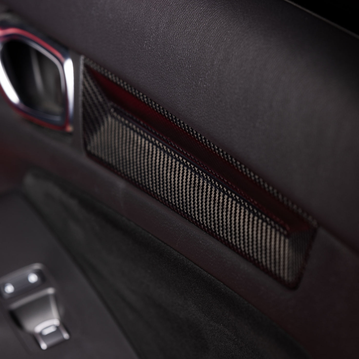 Create Carbon Dry Carbon FL5 Type R Door Panel Trim · Hybrid Racing