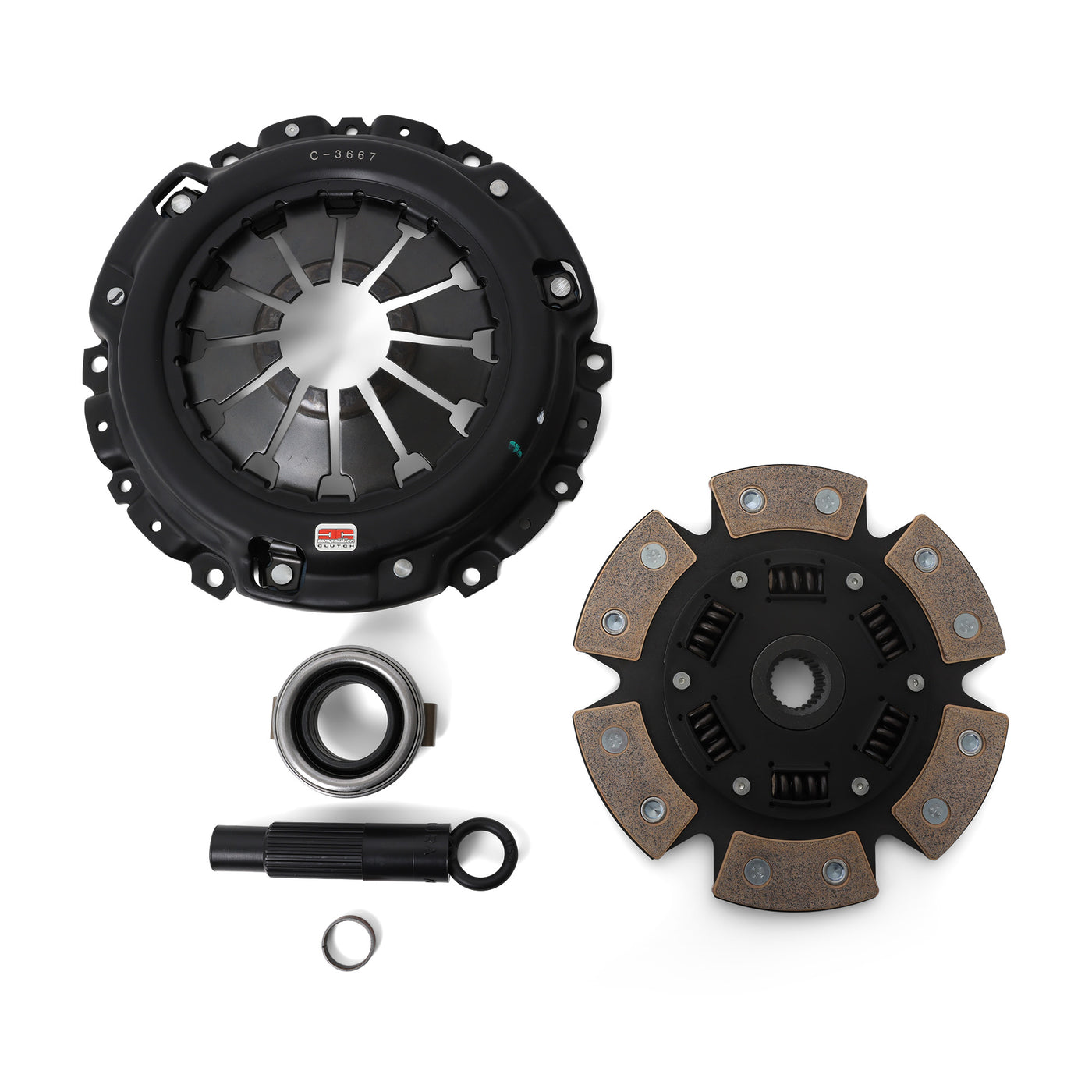 Competition Clutch Stage 4 Ceramic Sprung Clutch for K20A/Z