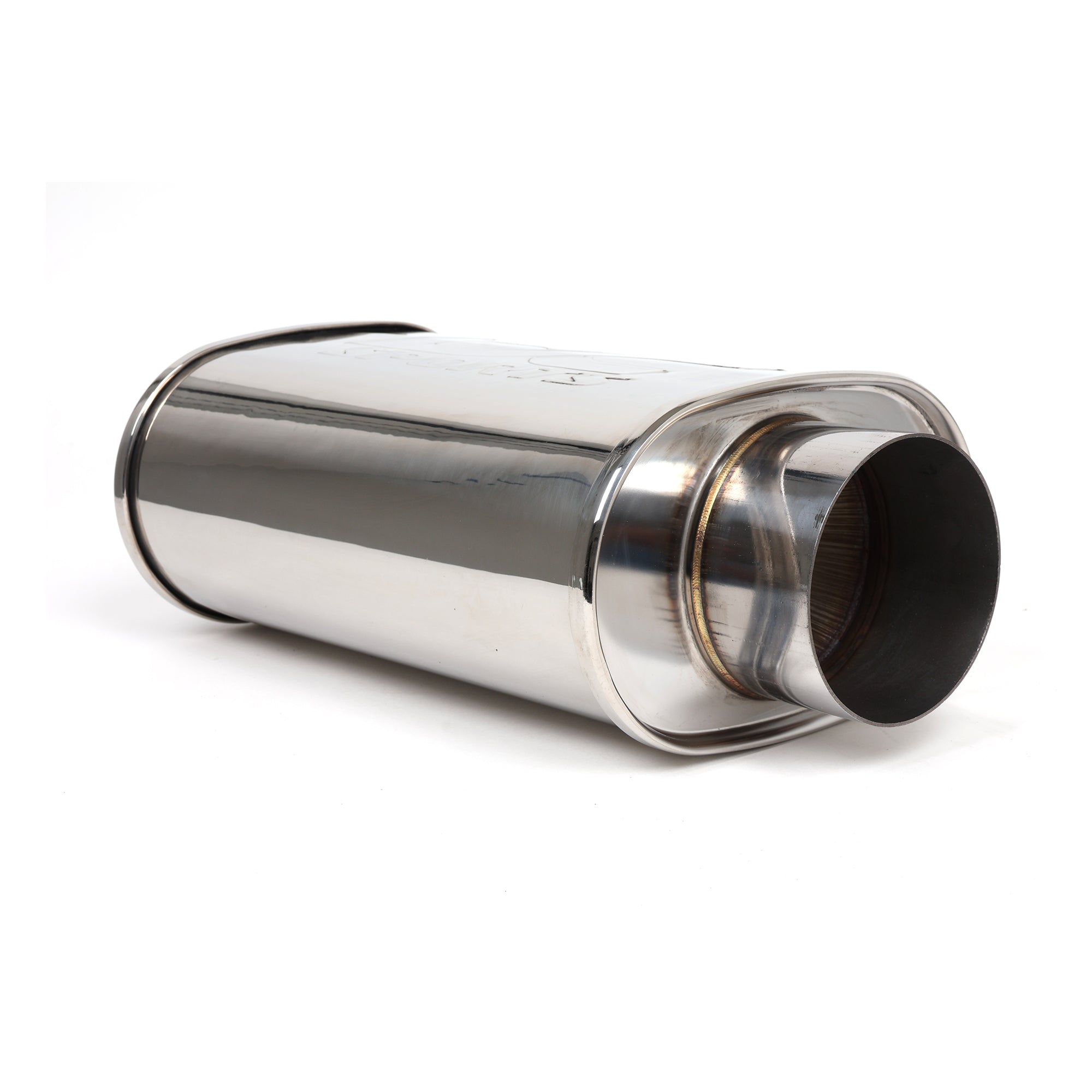 DC Sports Universal Oval Muffler 3" Inlet / 4" Outlet