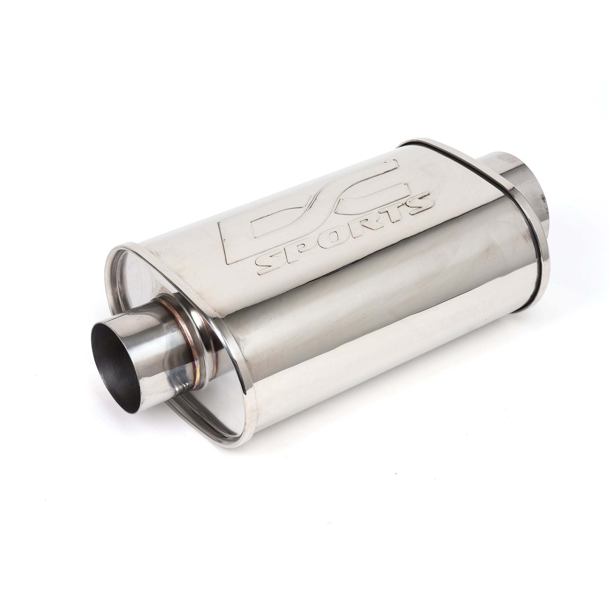 DC Sports Universal Oval Muffler 3" Inlet / 4" Outlet