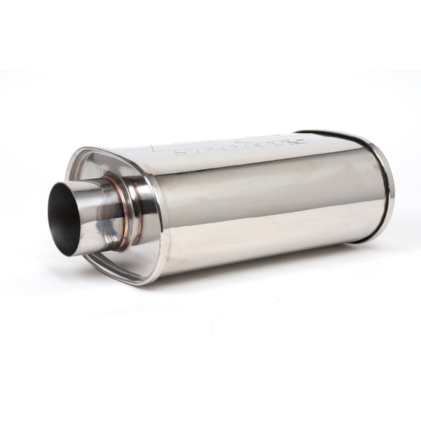DC Sports Universal Oval Muffler 3" Inlet / 4" Outlet
