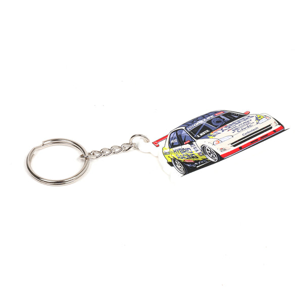 Eric Kutil Racing 2026 Super Touring Civic Keychain · Hybrid Racing