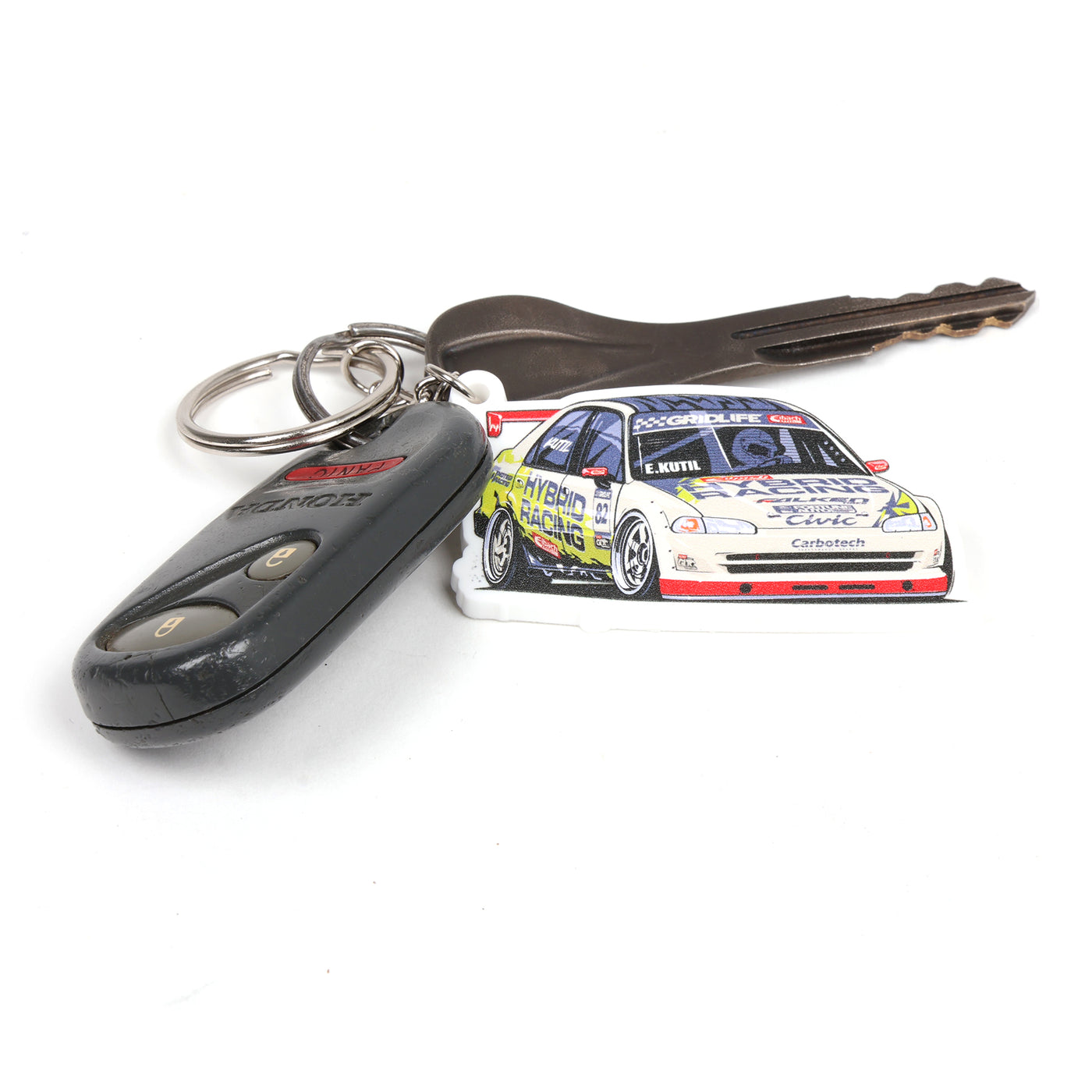 Eric Kutil Racing 2026 Super Touring Civic Keychain