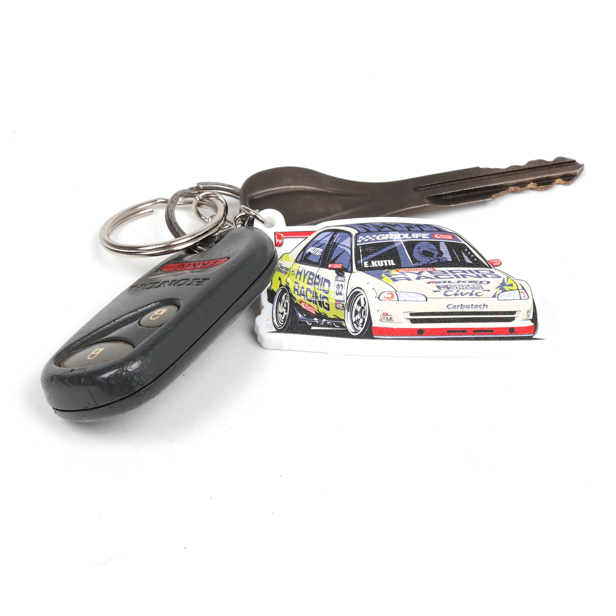 Eric Kutil Racing 2026 Super Touring Civic Keychain