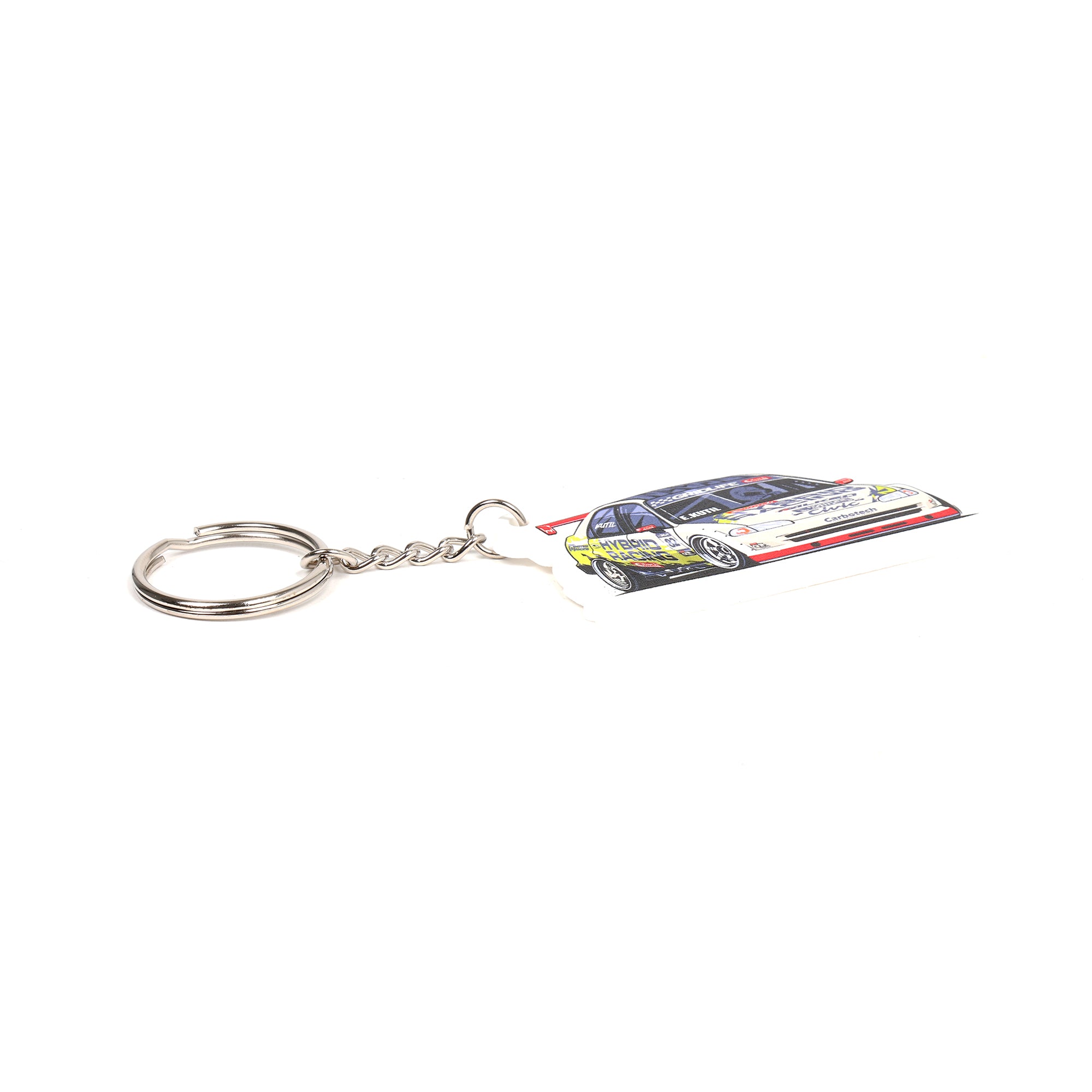 Eric Kutil Racing 2026 Super Touring Civic Keychain · Hybrid Racing