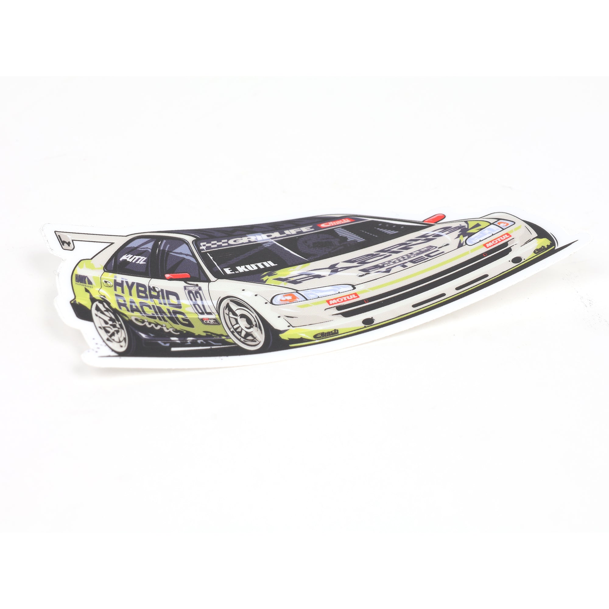 Eric Kutil Racing JTCC 2025 Sticker · Hybrid Racing
