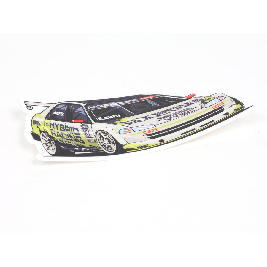 Eric Kutil Racing JTCC 2025 Sticker