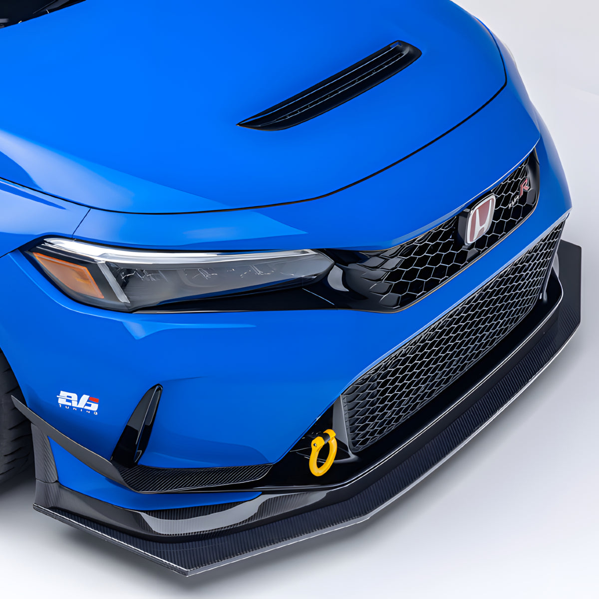 Type R Fl5 Led Halo Rings EVS Tuning Carbon Front Lip Spoiler (FL5 Civic Type R) (No) Deals You ...