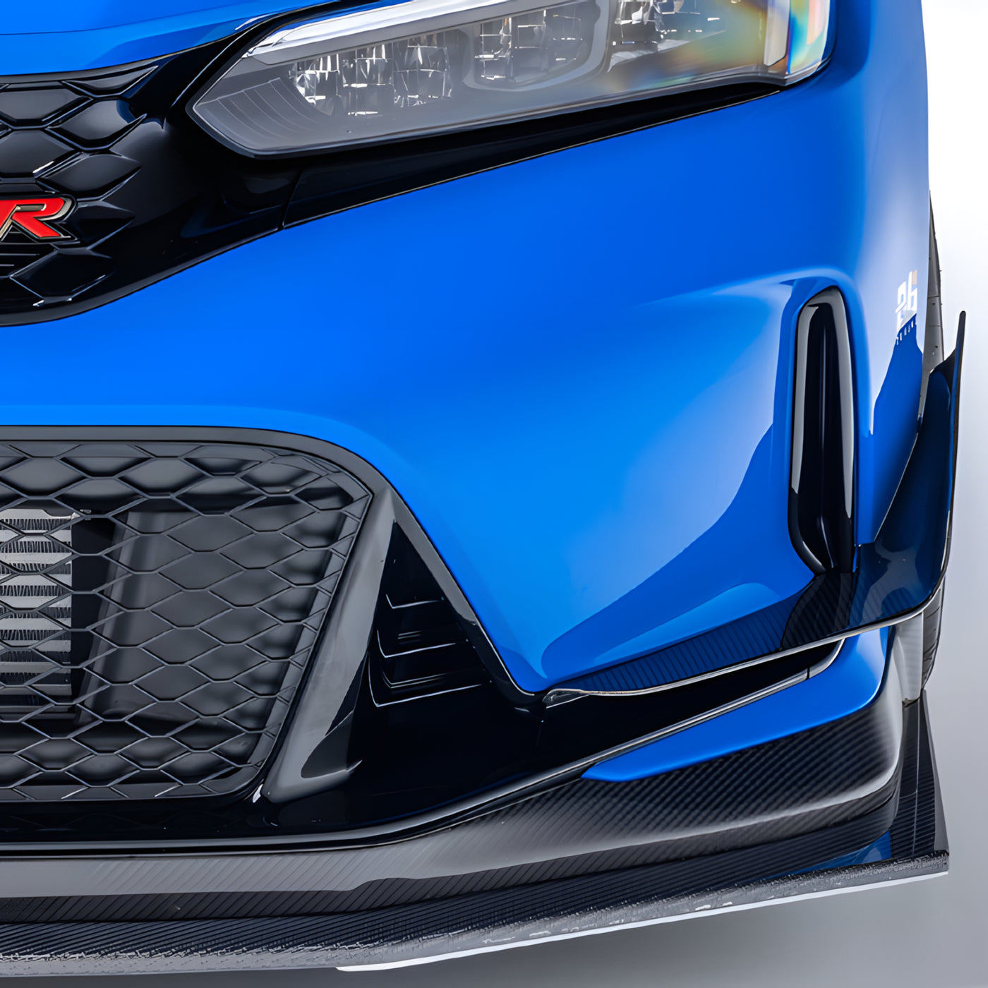 EVS Tuning Carbon Front Canards (FL5 Civic Type R) · Hybrid Racing