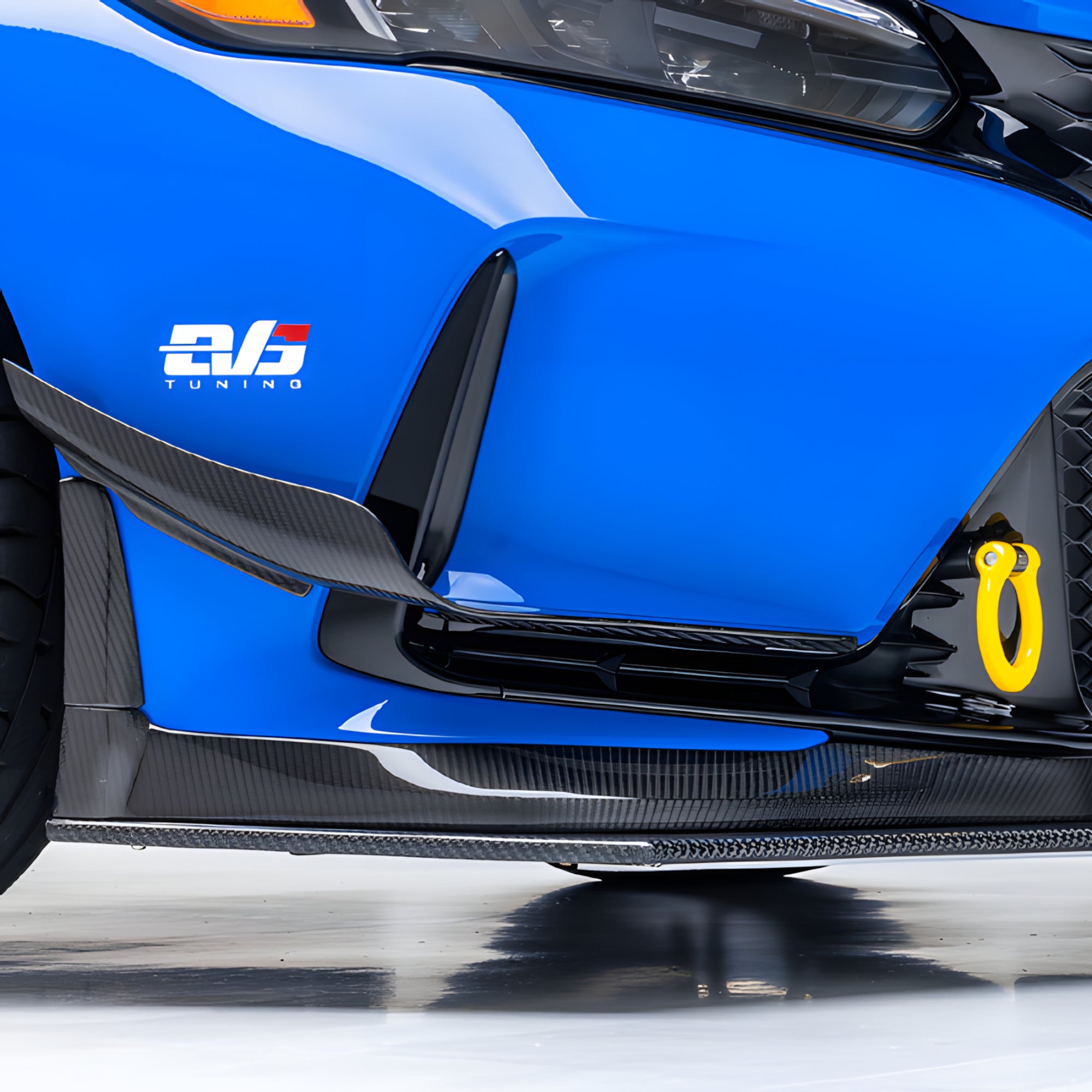 EVS Tuning Carbon Front Canards for FL5 Civic Type R