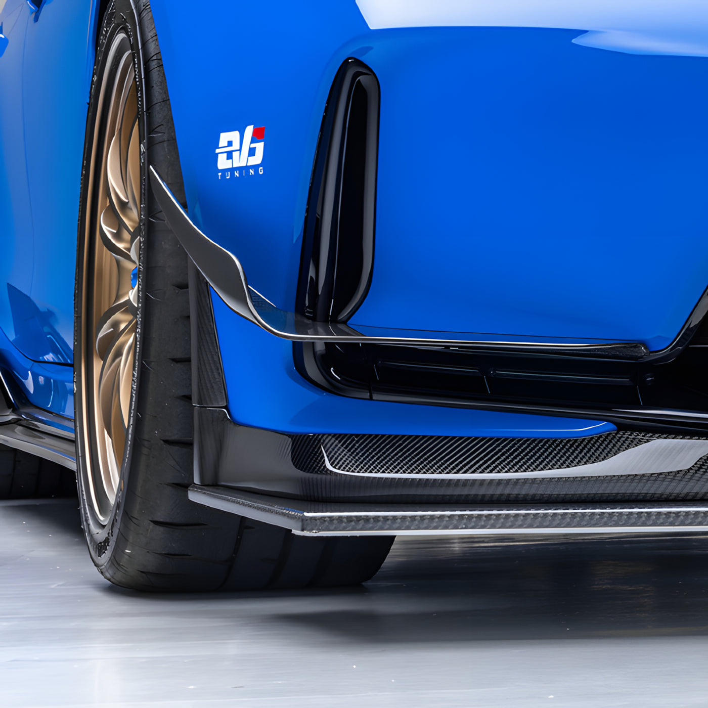 EVS Tuning Carbon Front Canards for FL5 Civic Type R