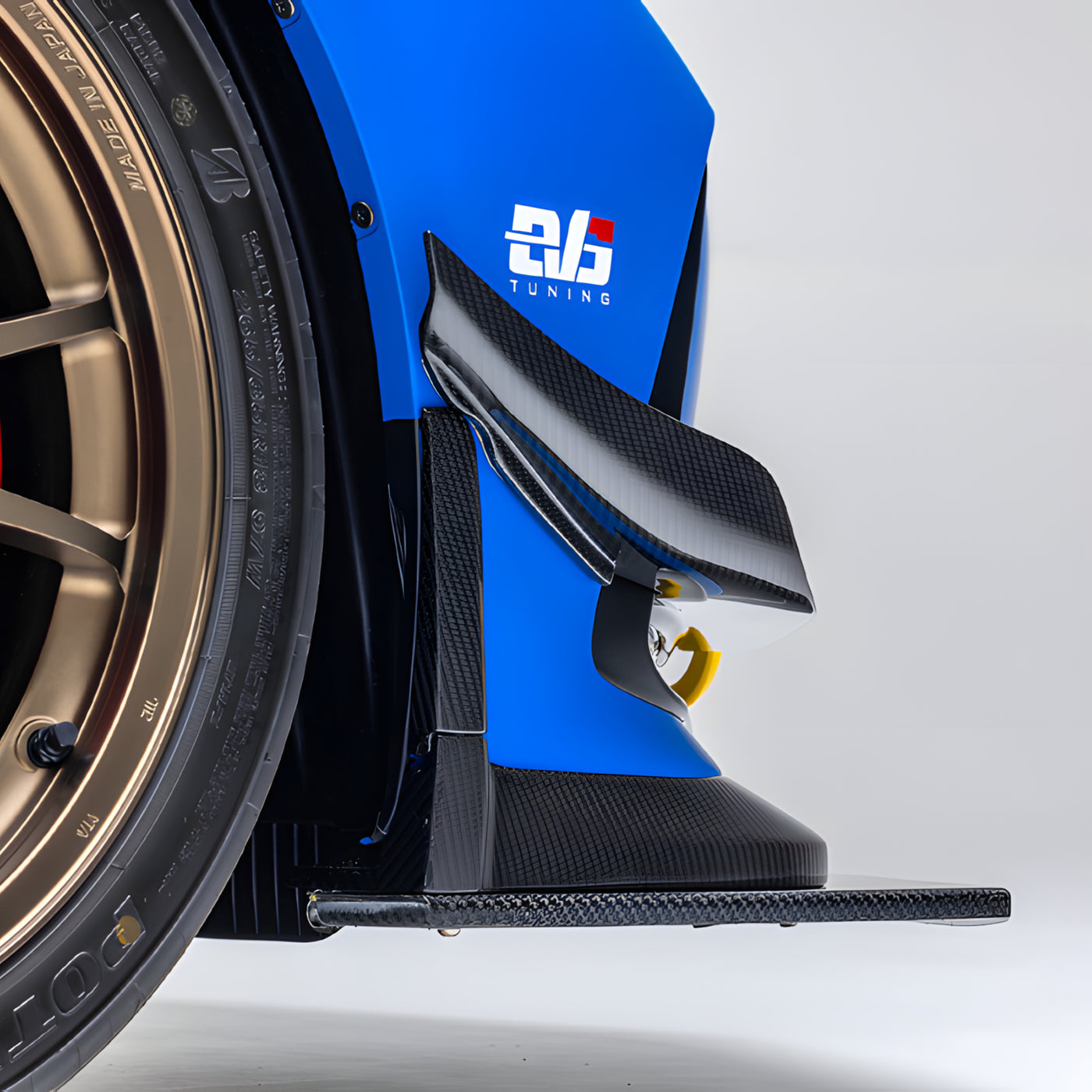 EVS Tuning Carbon Front Canards for FL5 Civic Type R