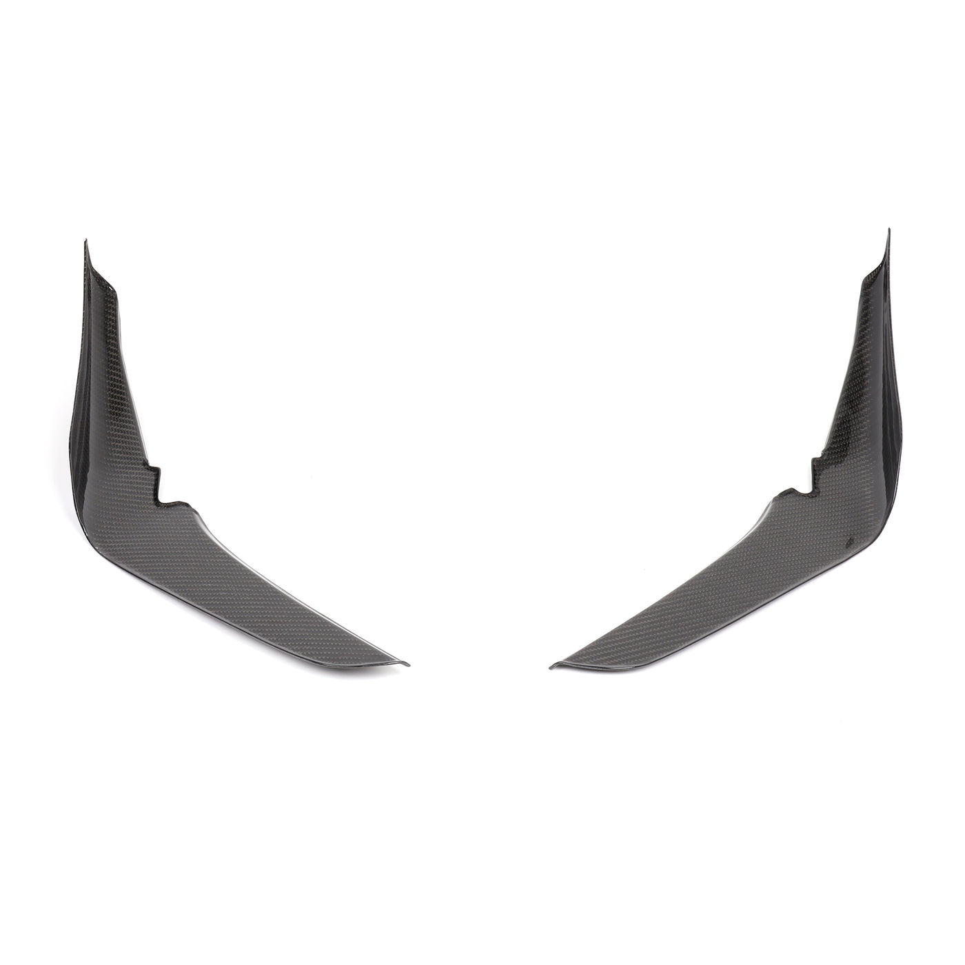EVS Tuning Carbon Front Canards for FL5 Civic Type R