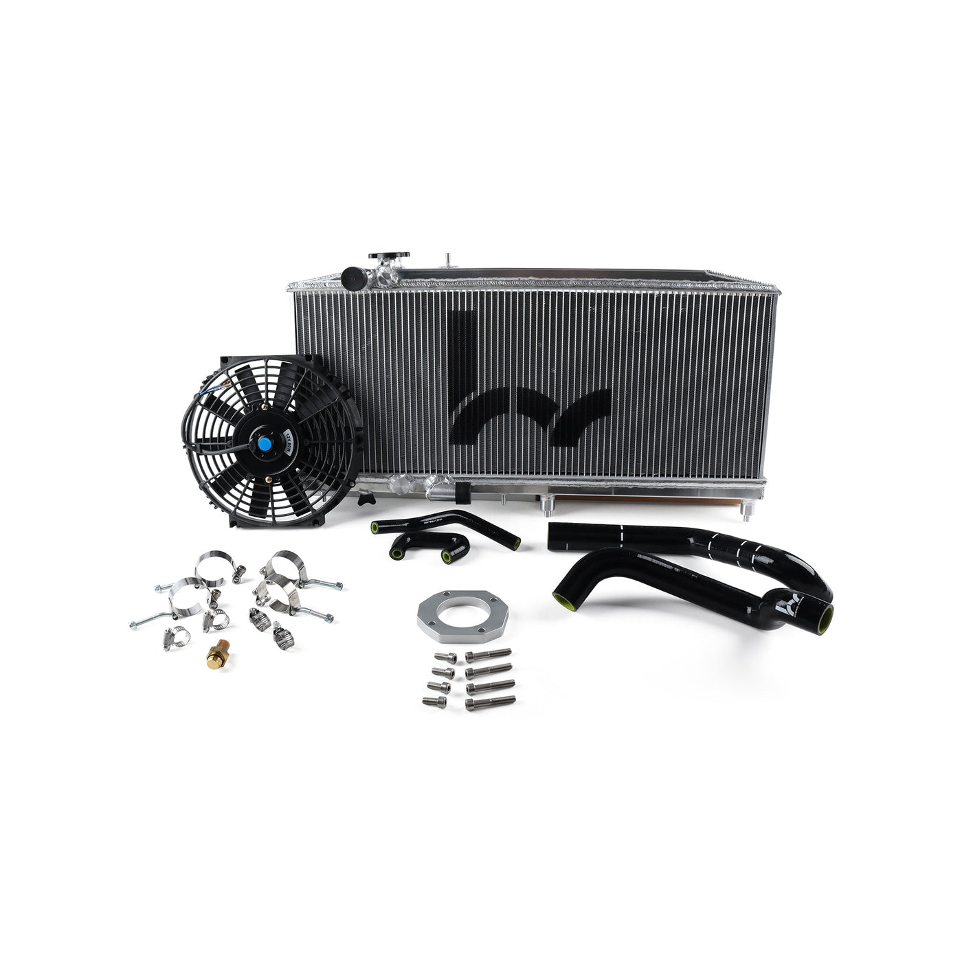 Hybrid Racing K-Swap Cooling Package Full-Size Rad (DC Integra K20A/A2/A3/Z1) HYB-BUN-01-115