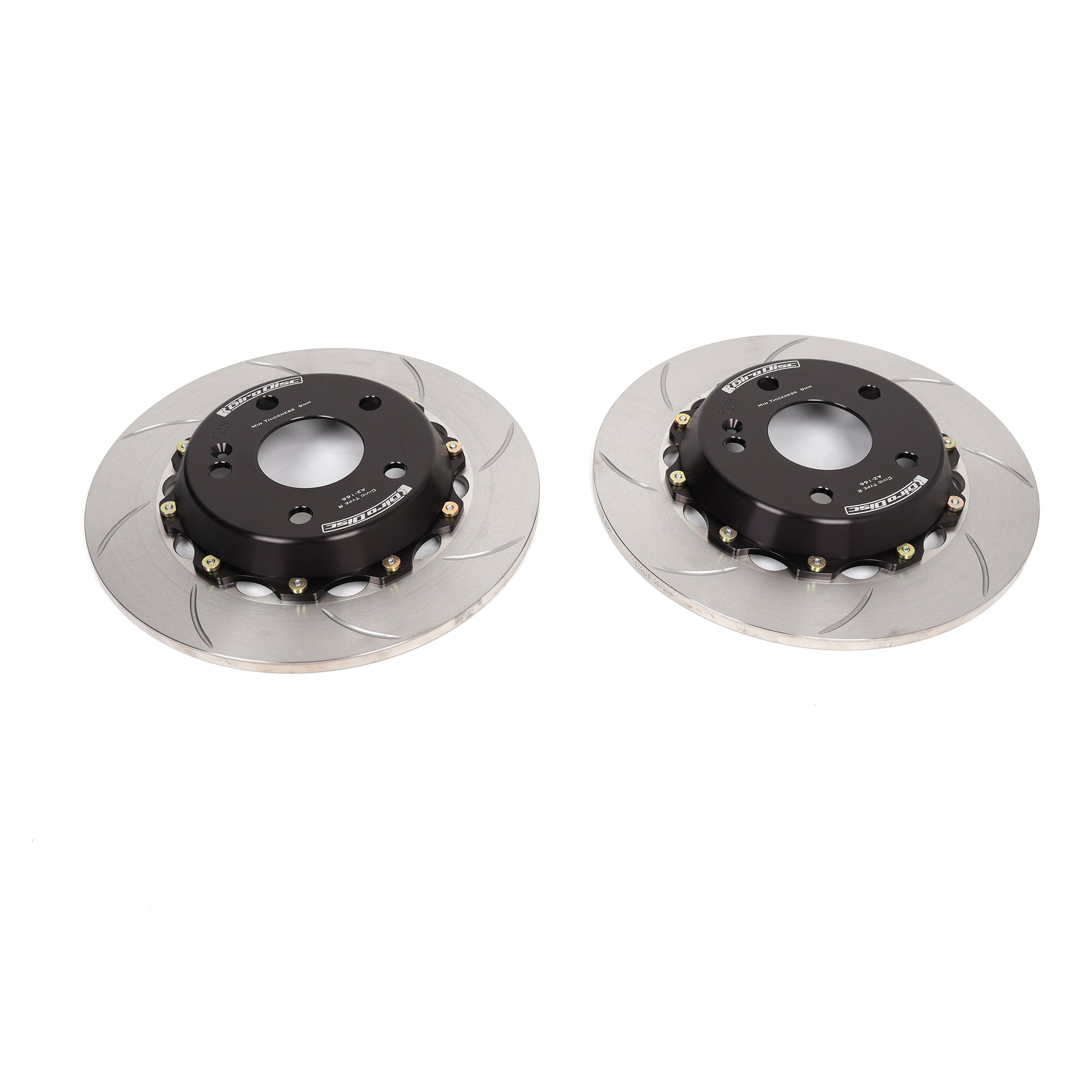 GiroDisc Slotted Front Rotors for 2017+ Honda Civic Type R