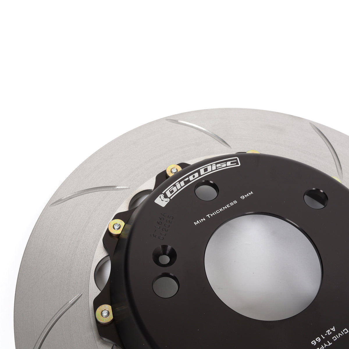GiroDisc Slotted Front Rotors for 2017+ Honda Civic Type R