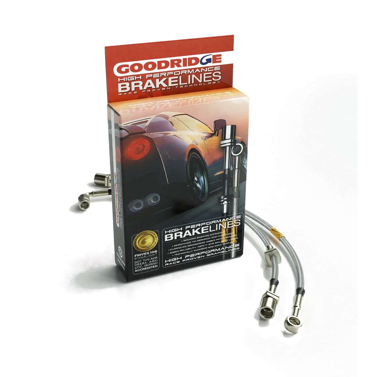 Goodridge G-Stop Brake Lines for 04-08 Acura TL Type S