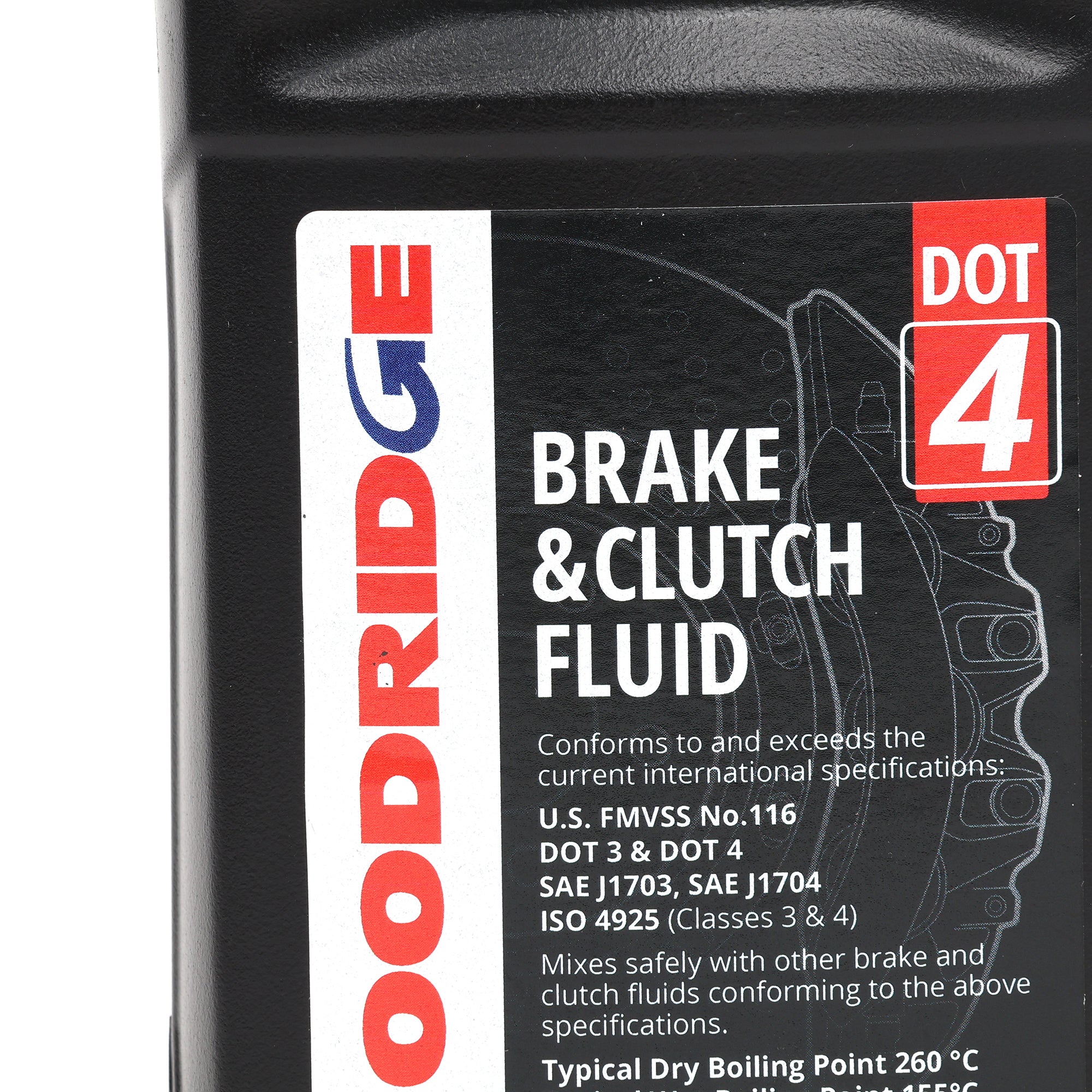 Goodridge DOT 4 Performance Racing Brake Fluid