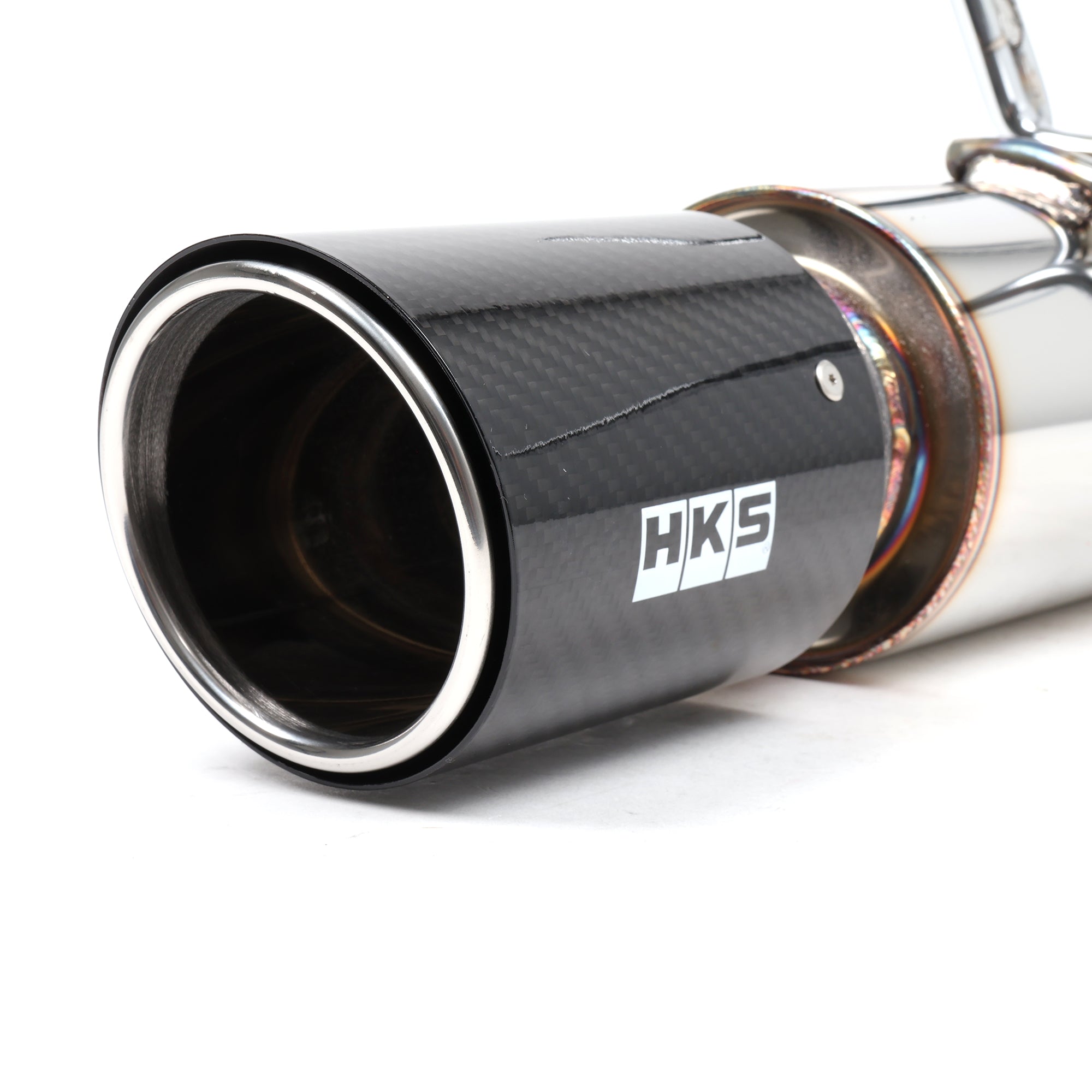 HKS Silent Hi-Power Axle Back Exhaust for 15-20 Honda Fit · Hybrid