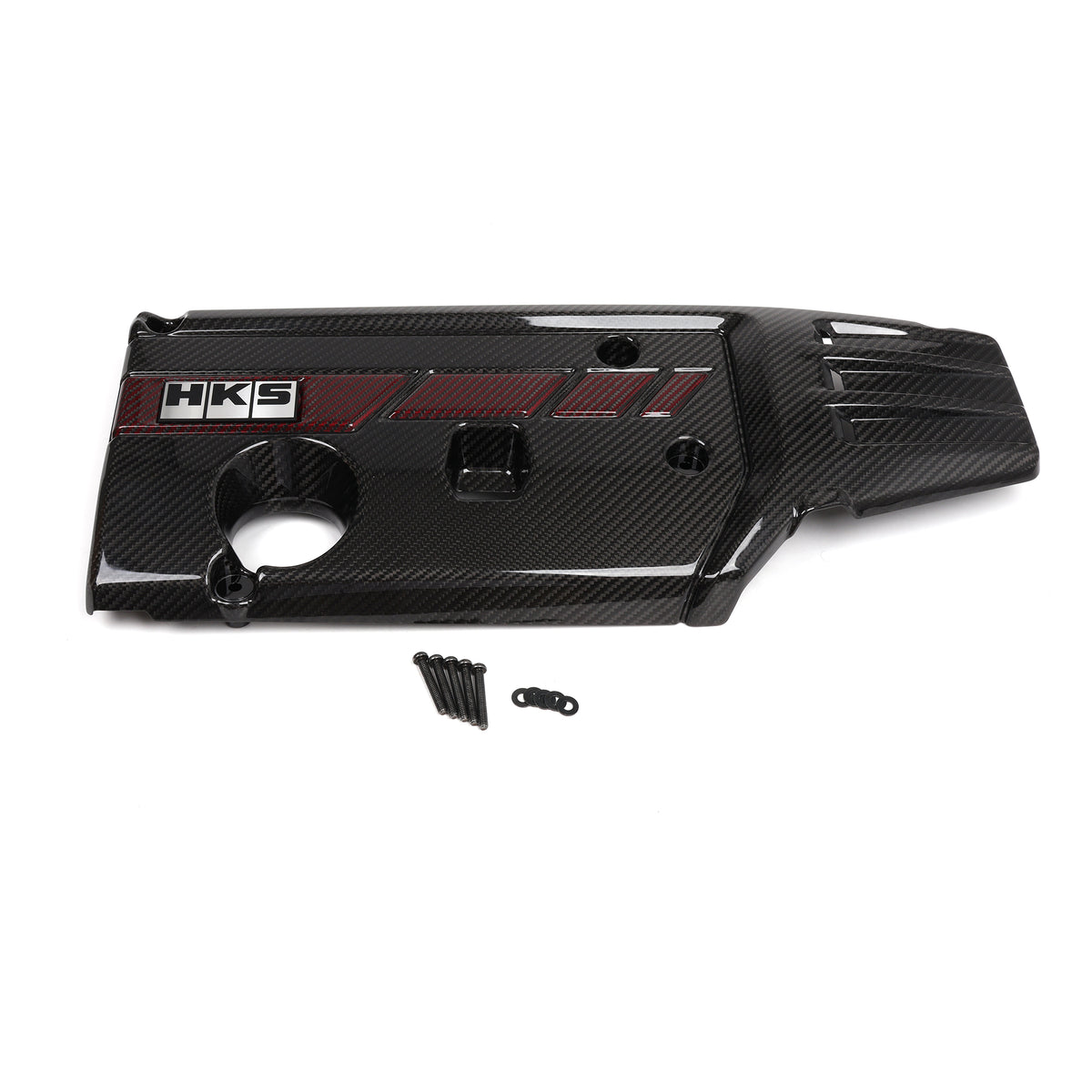 HKS Dry Carbon Engine Cover for FK8/FL5 Type R/DE5 Type S