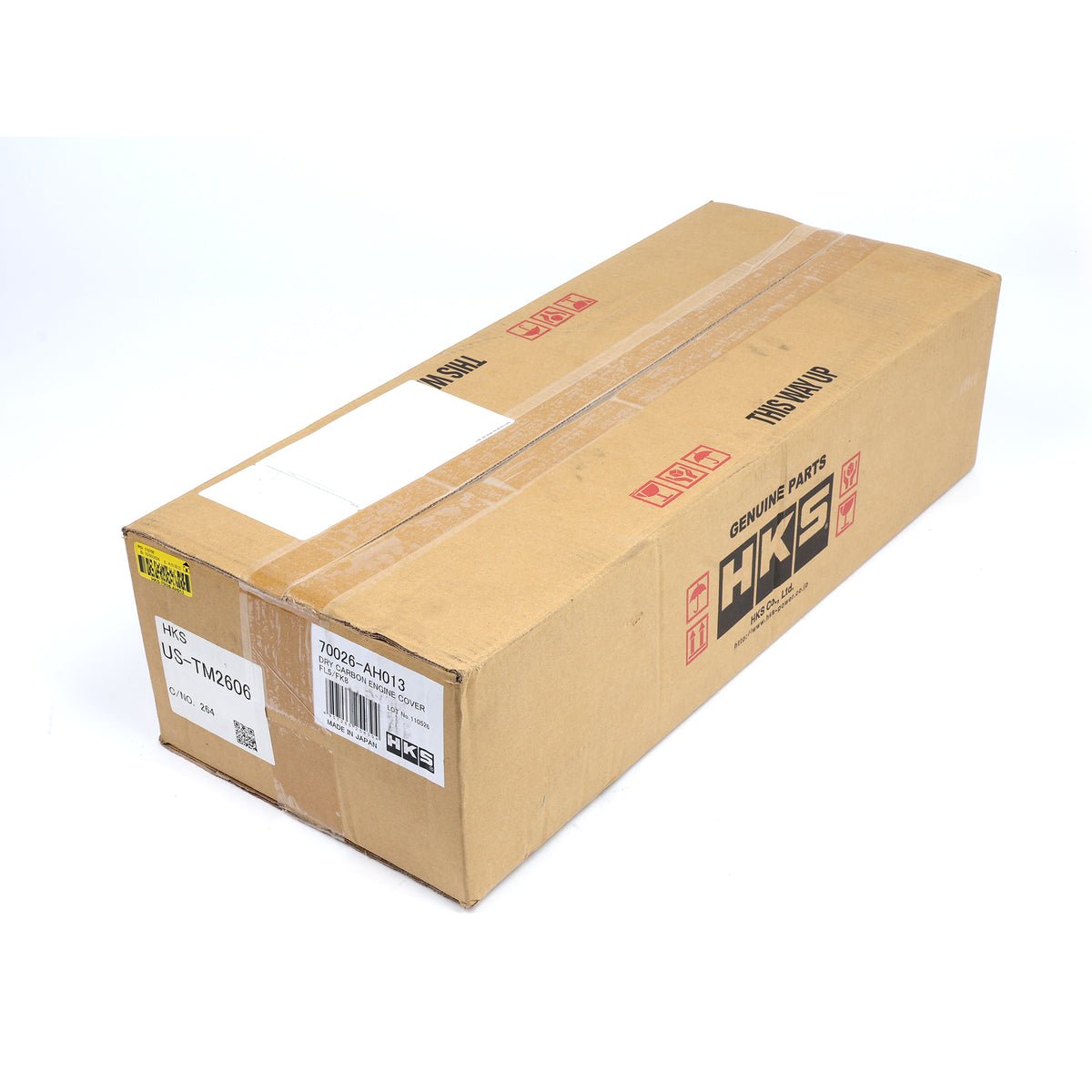 HKS Dry Carbon Engine Cover for FK8/FL5 Type R/DE5 Type S