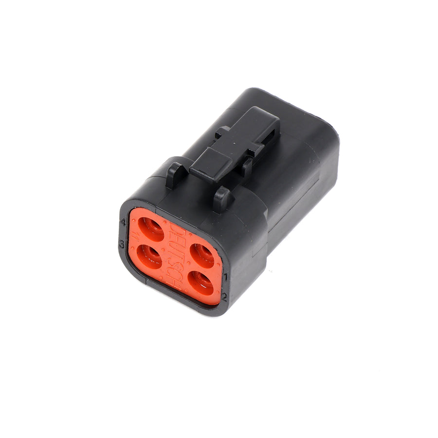 Haltech Male Deutsch DTP-06-4S 25 Amp Connector