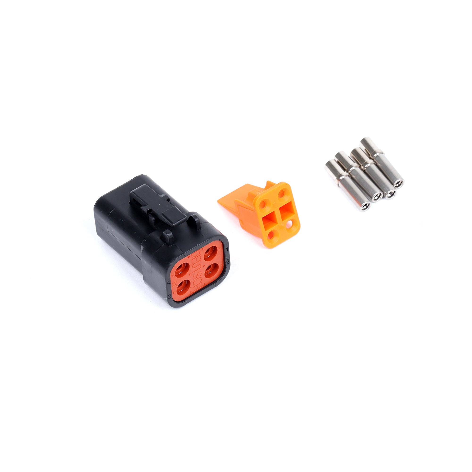 Haltech Male Deutsch DTP-06-4S 25 Amp Connector