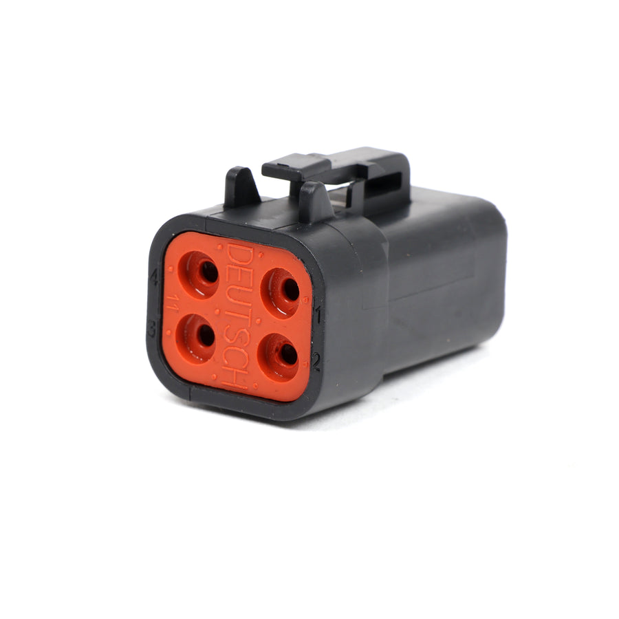 Haltech Male Deutsch DTP-06-4S 25 Amp Connector