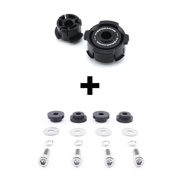 Hybrid Racing Shifter Cable Bushing & Base Bushing Combo (12-15 Civic)