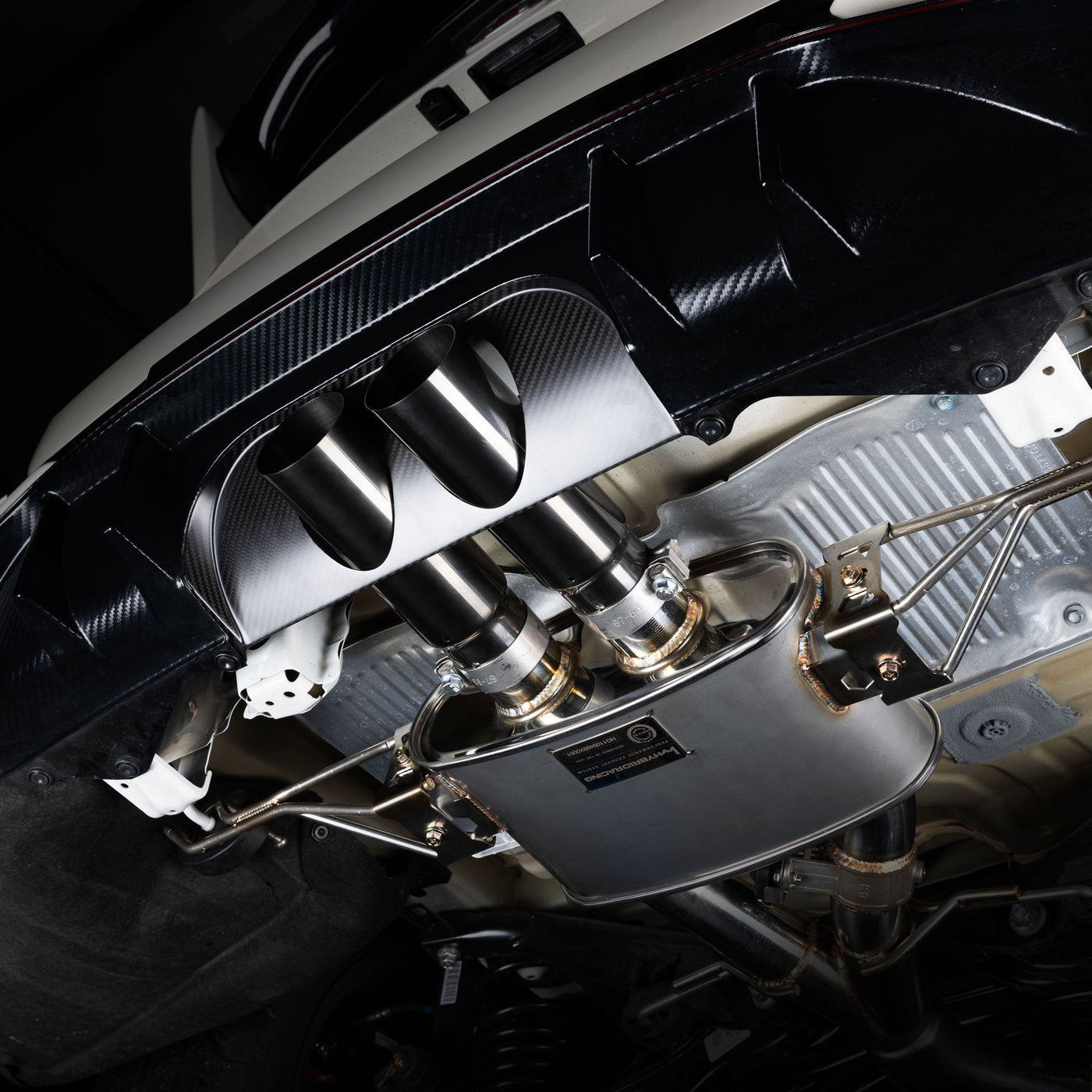 Hybrid Racing Formula Exhaust System (17-21 Civic Type-R) · Hybrid Racing