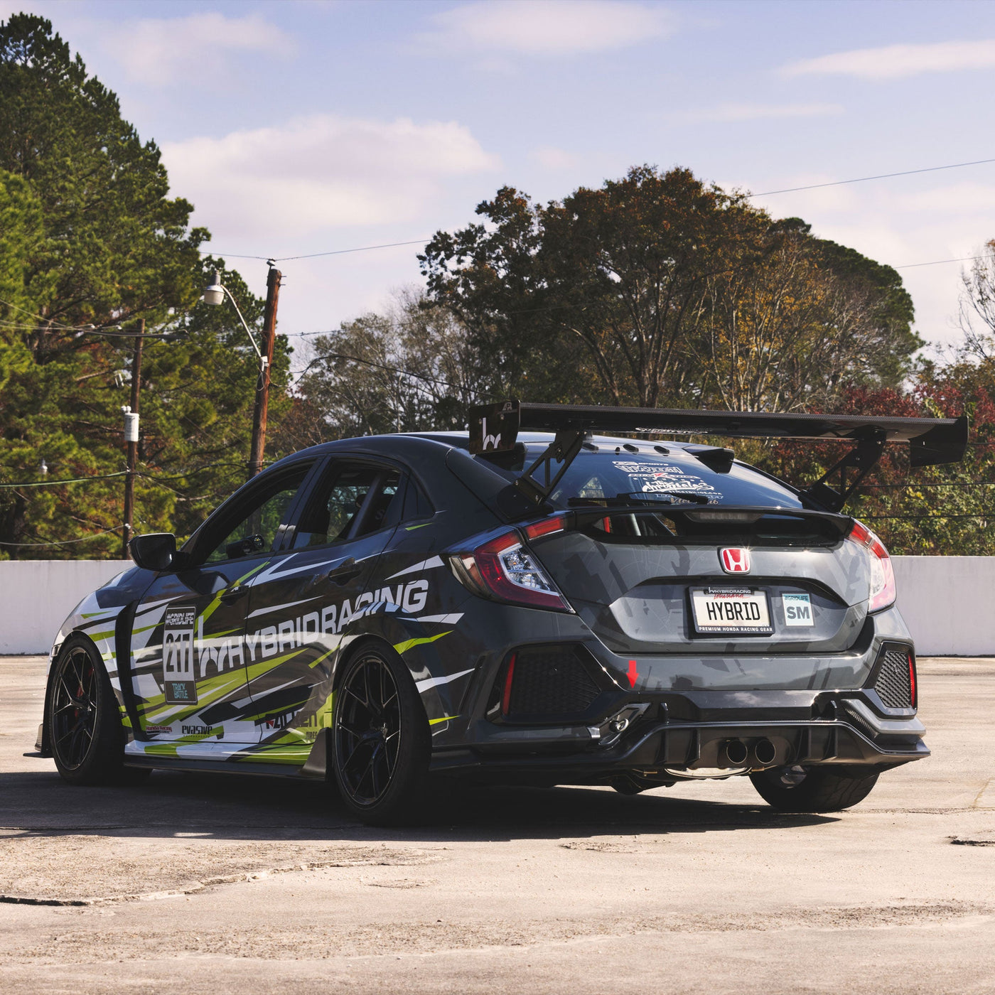 Hybrid Racing Formula Exhaust System (17-21 Civic Type-R) · Hybrid Racing