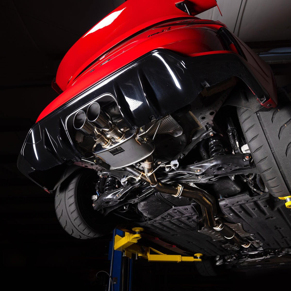 Hybrid Racing Formula Exhaust System for FL5 Civic Type R · Hybrid Racing