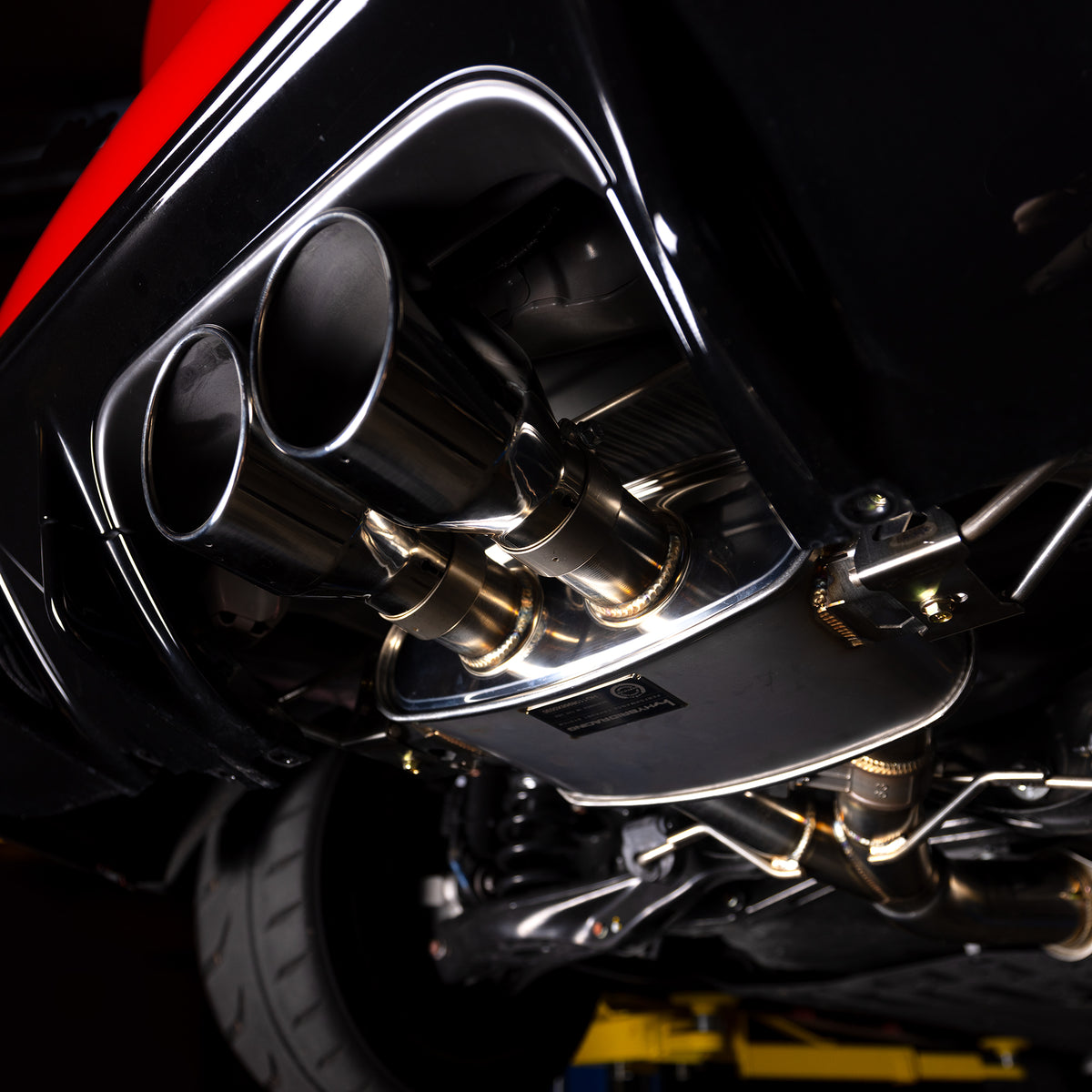 Hybrid Racing Formula Exhaust System for FL5 Civic Type R · Hybrid Racing