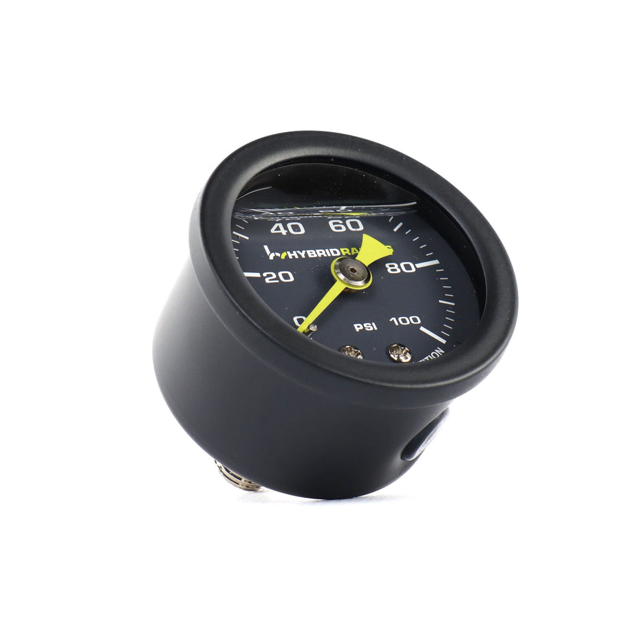 Hybrid Racing Liquid Filled Fuel Pressure Gauge V2 (Universal) HYB-FPG-00-03