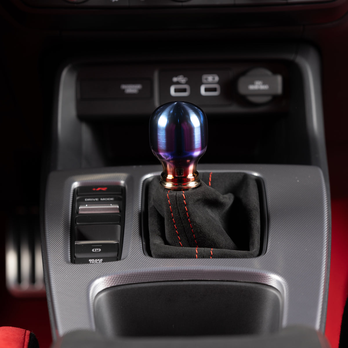 Hybrid Racing Titanium Chicane Shift Knob · Hybrid Racing