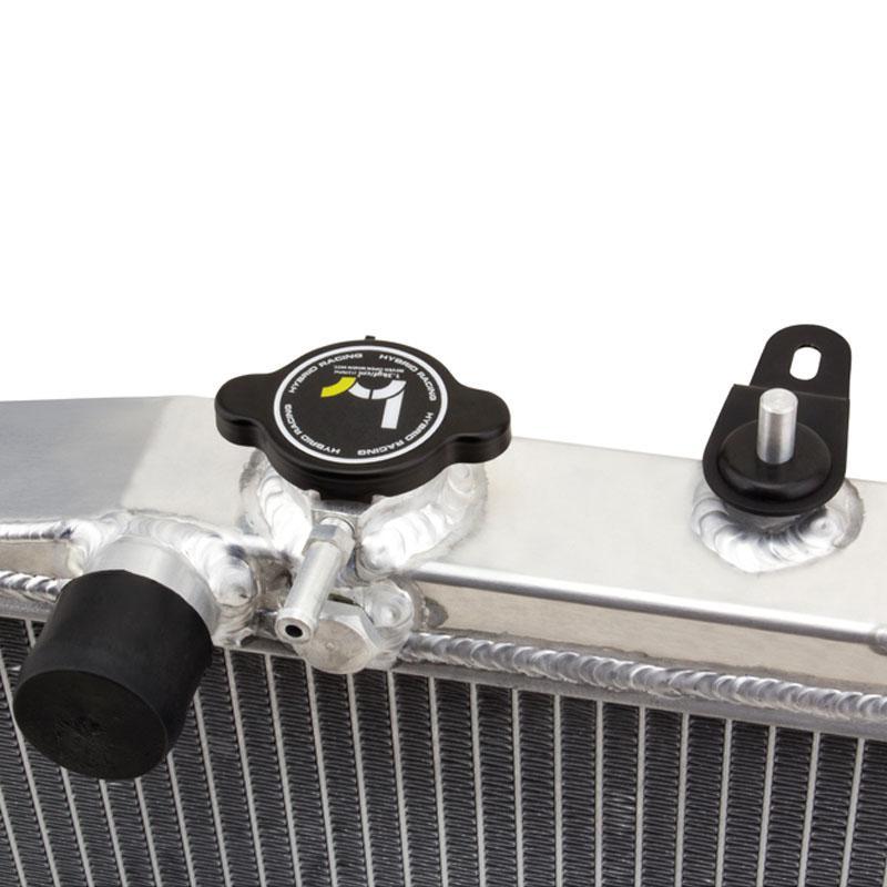 Hybrid Racing K-Swap Halfsize Radiator for 92-95 Civic/Del Sol