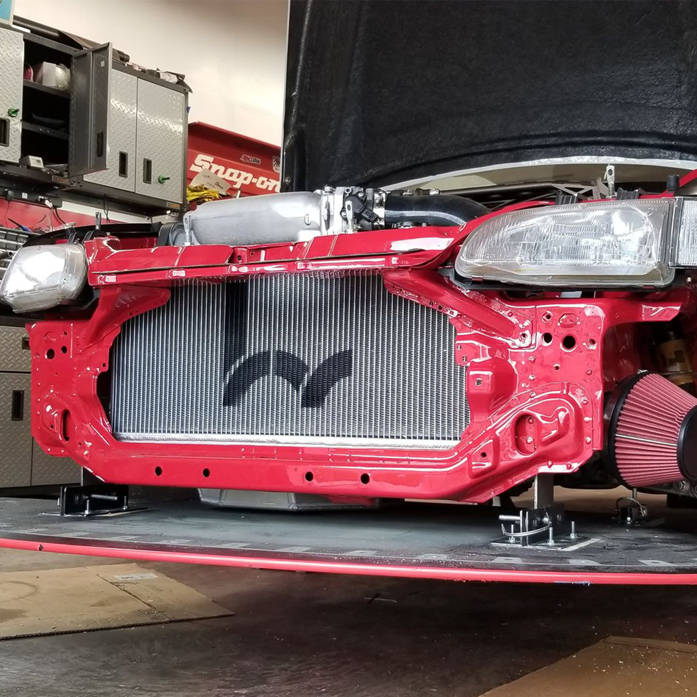 Hybrid Racing K-Swap Fullsize Radiator for 92-95 Civic/Del Sol