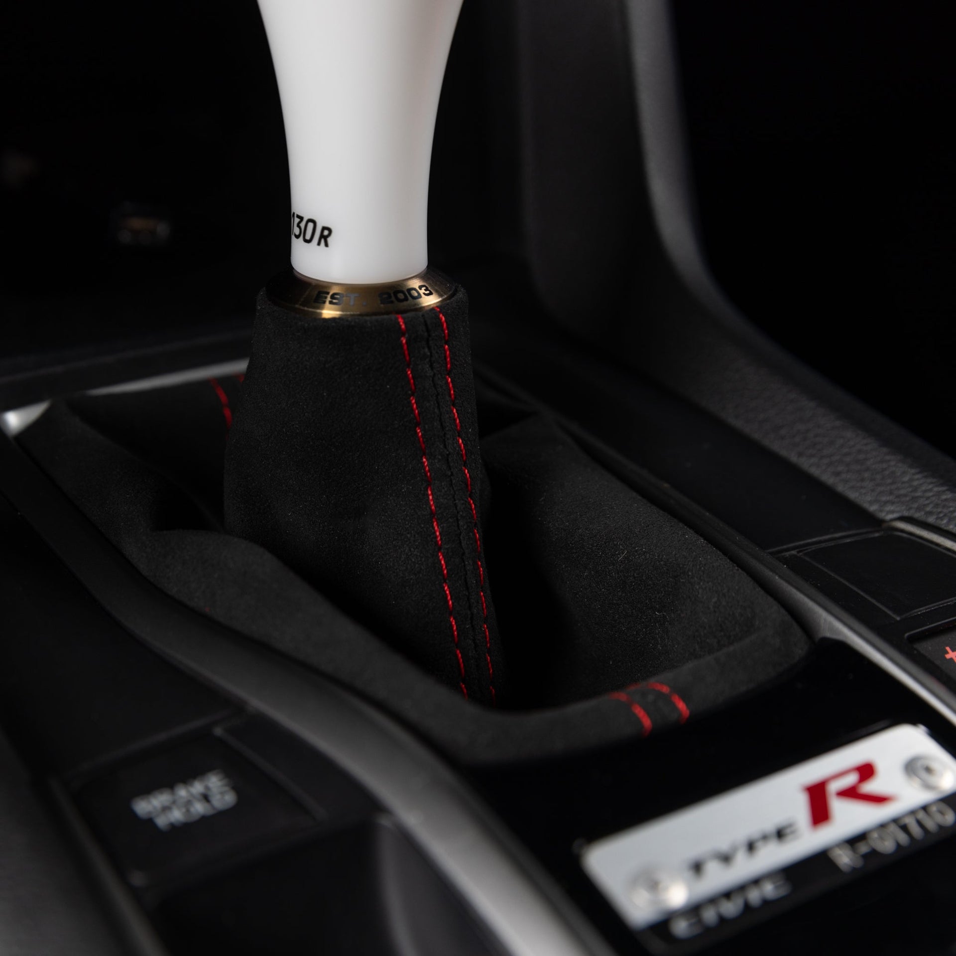 Hybrid Racing Alcantara Shift Boot (1621 Honda Civic) · Hybrid Racing