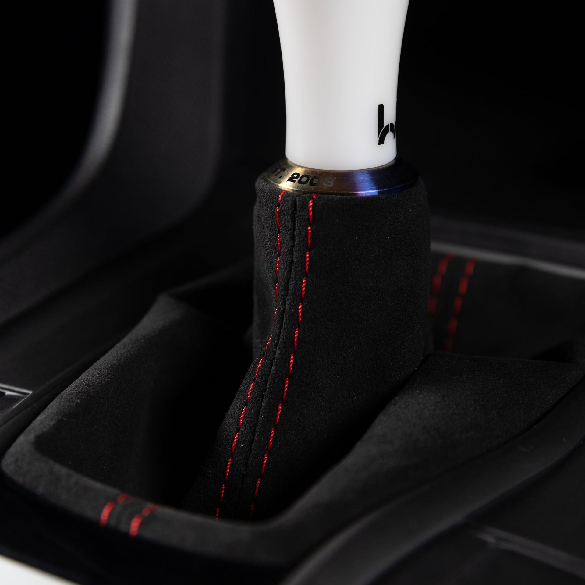 Hybrid Racing Alcantara Shift Boot for 16-21 Honda Civic · Hybrid Racing