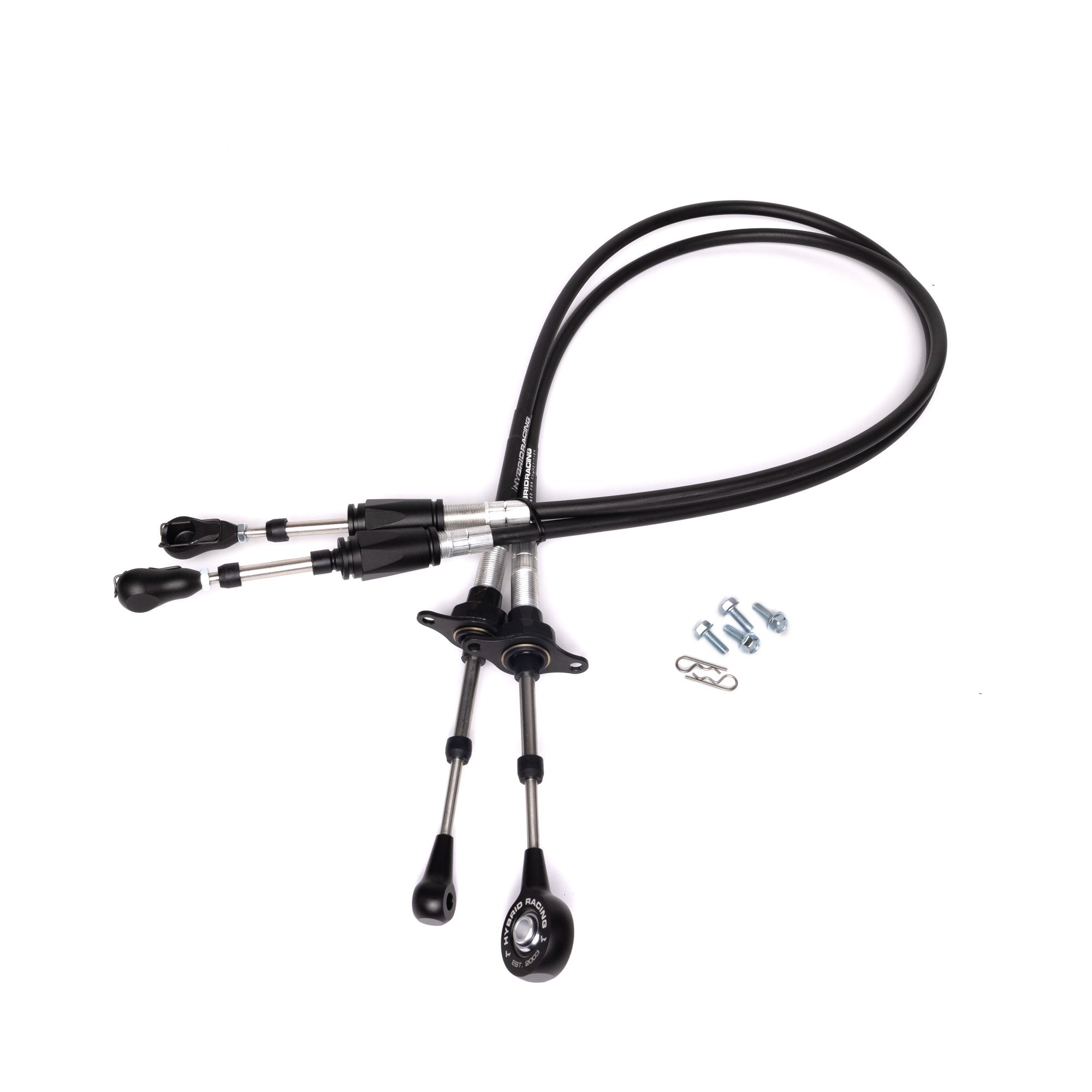 Hybrid Racing K24 Trans-Z3 Bolt-In K Swap Shifter Cables · Hybrid