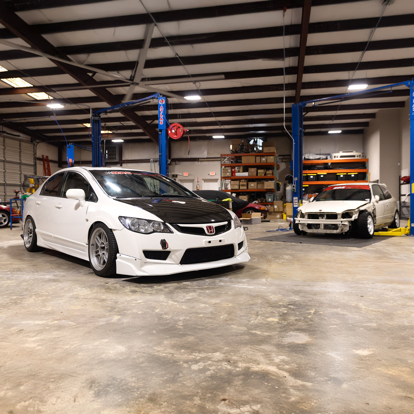 Hybrid Racing Competition Spirit Windshield Sun Strip