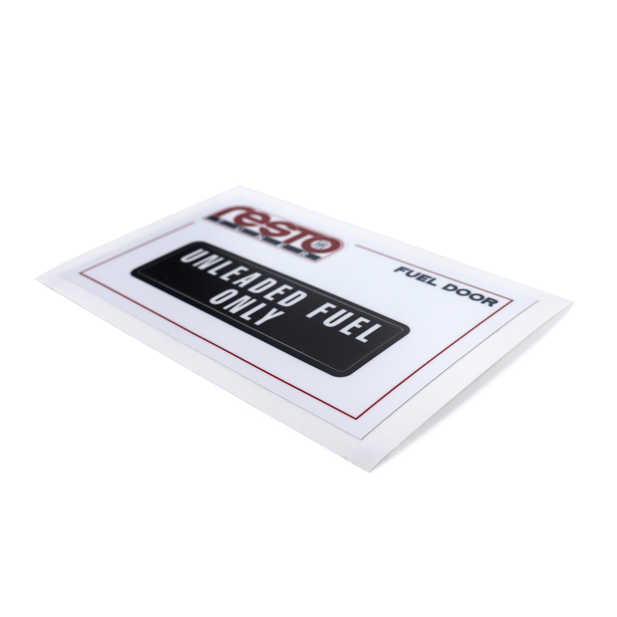 RestoTuner Honda & Acura Fuel Door Replacement Decal