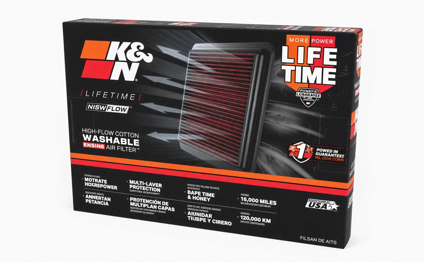 2006-2011 Civic Si Air Filter K&N 33-2343