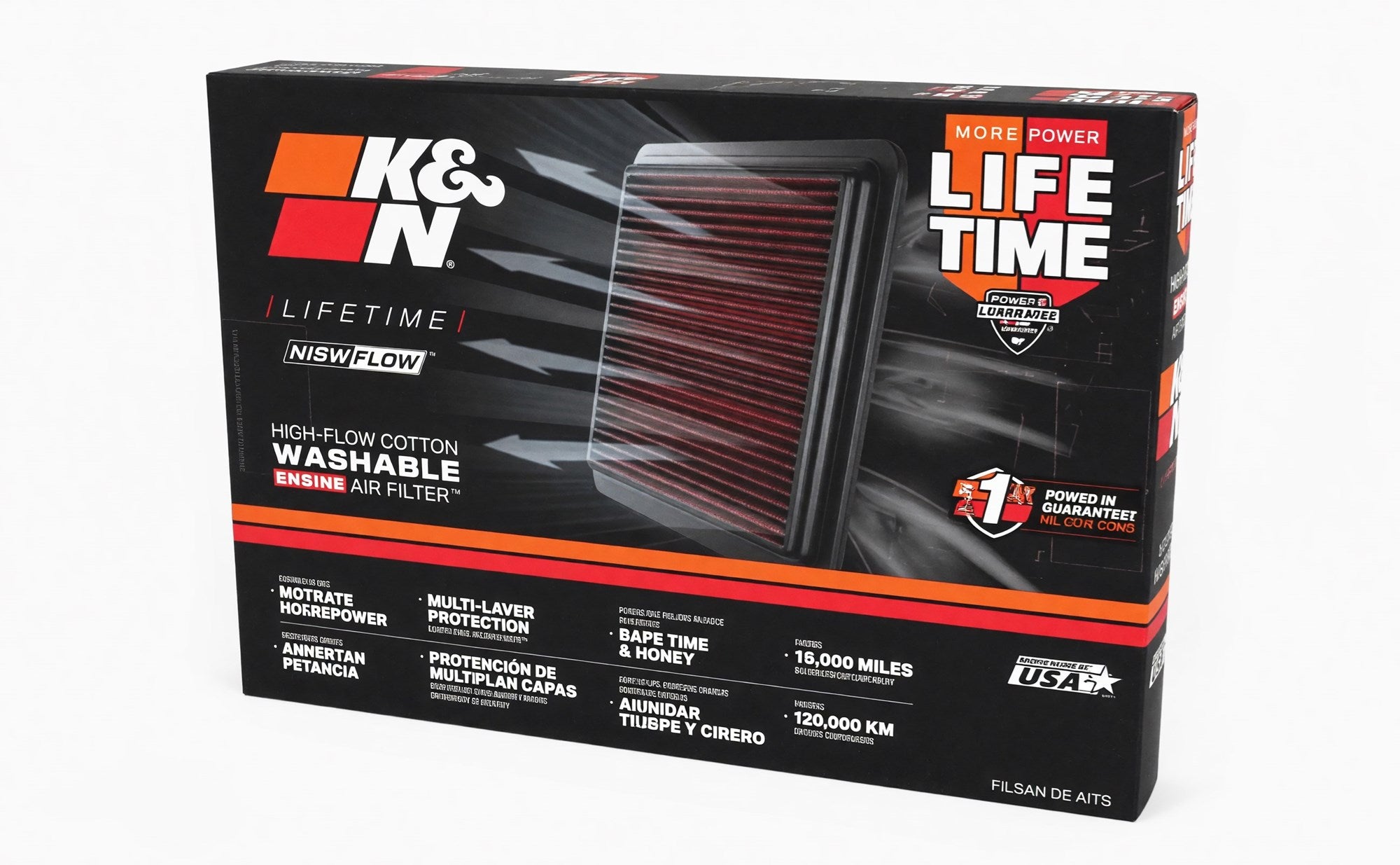 2006-2011 Civic Si Air Filter K&N 33-2343