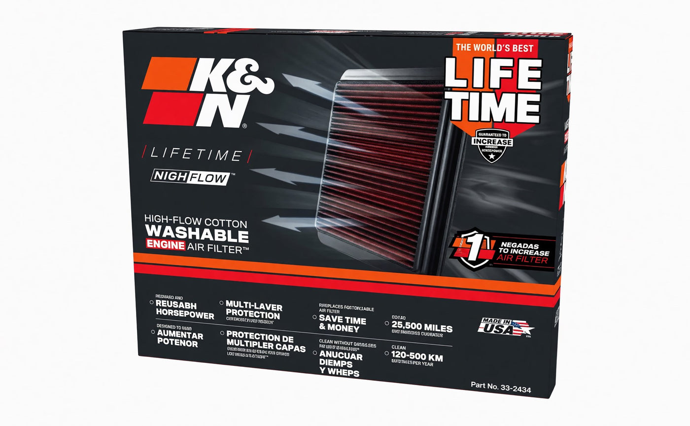 Honda Civic Air Filter K&N Hybrid 25-26