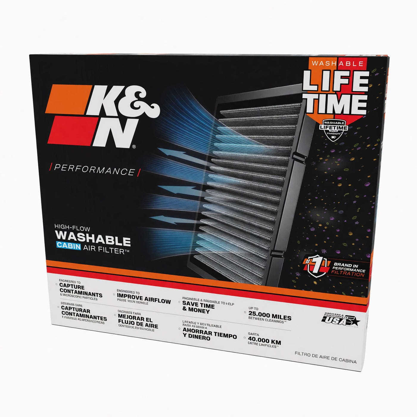Honda Civic Cabin Air Filter 01-05 | K&N VF2022